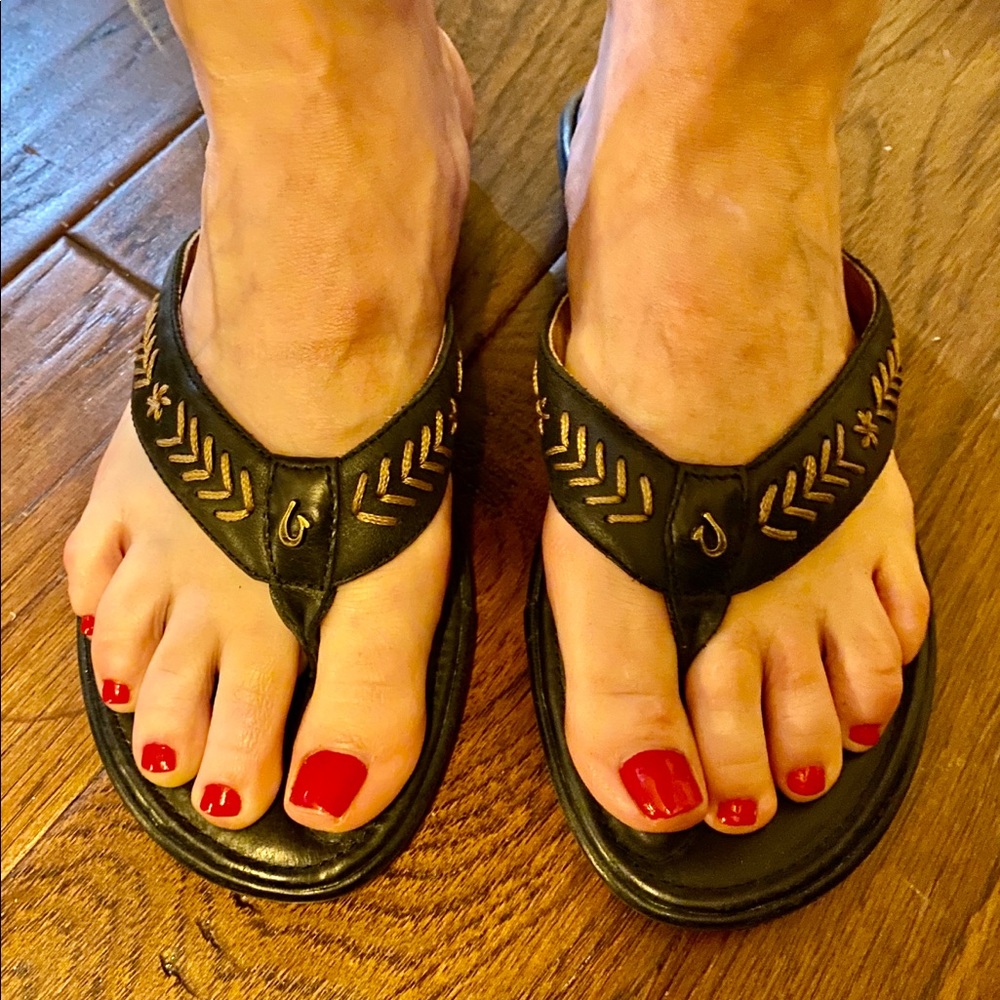 Leather OluKai Sandals